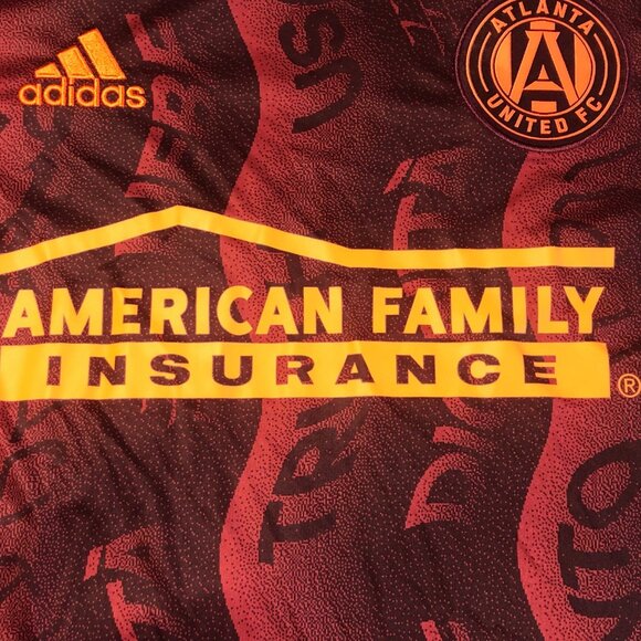 Adidas 2021 Atlanta United MLS Soccer Supporters Third Kit Jersey Medium - Picture 4 of 11